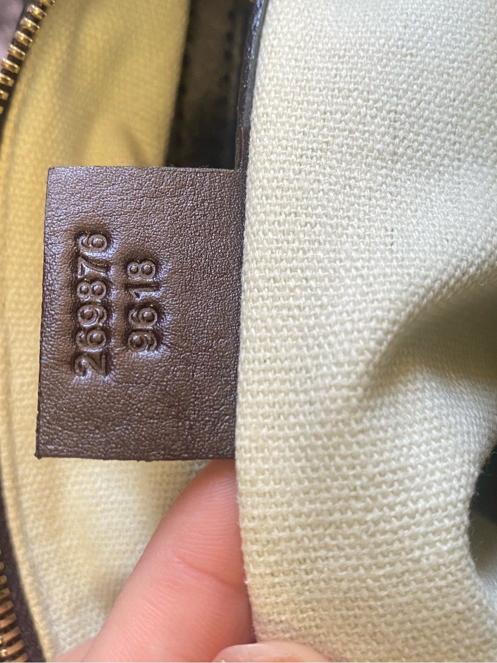 Gucci Vintage Web Boston Bag GG Canvas Crossbody Brown - Picture 5 of 11